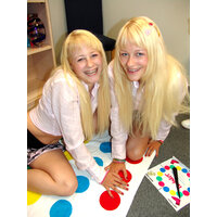  Blonde Braces Milton Twins  pics
